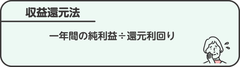 マンション見積もり③収益還元法