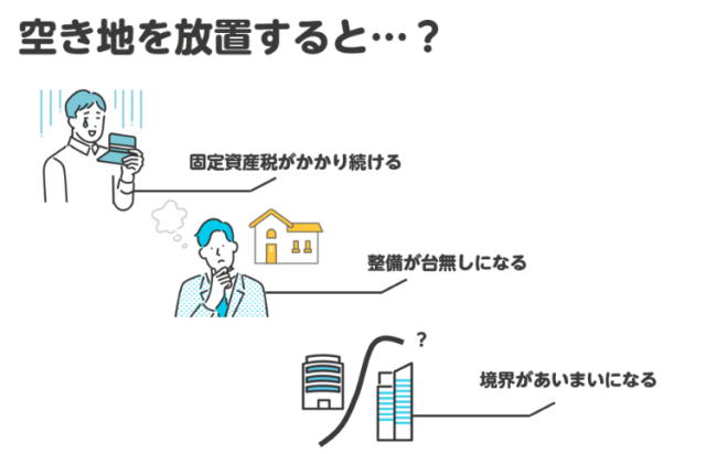 売れない空き地を放置するデメリット