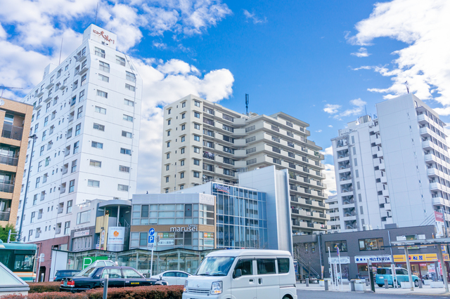 久米川駅北口方面の特徴