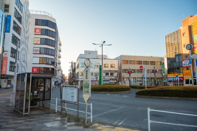 久米川駅南口方面の特徴