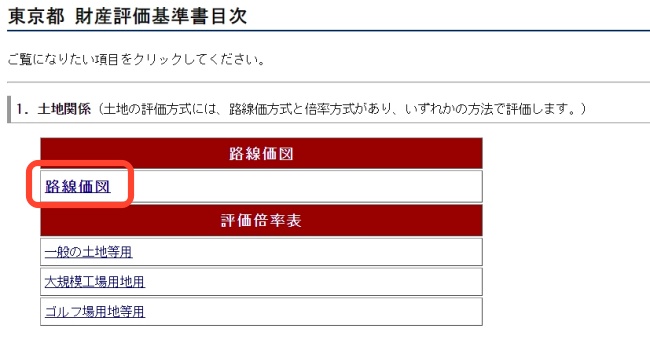 路線価図②