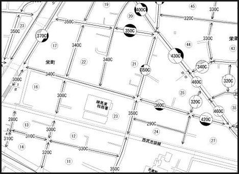 路線価図をチェック