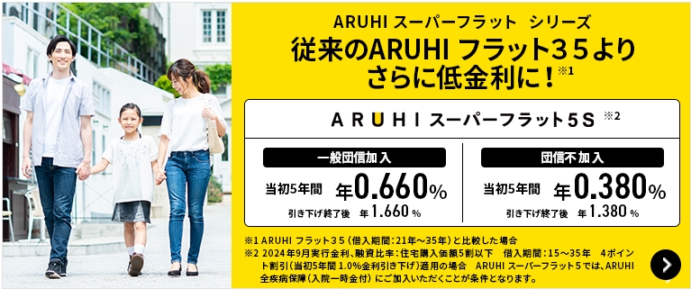 ARUHI住宅ローン202409