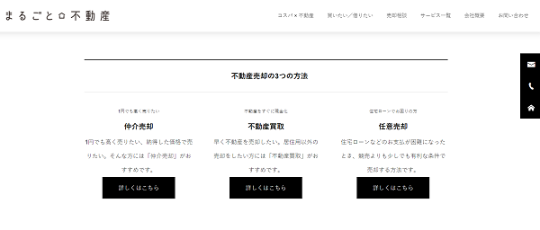 まるごと不動産_不動産売却の3つの方法