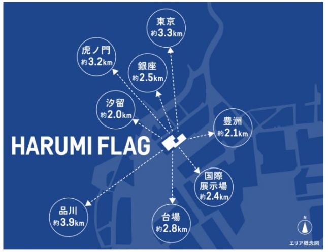 銀座・東京駅へのアクセスも抜群な恵まれた住環境