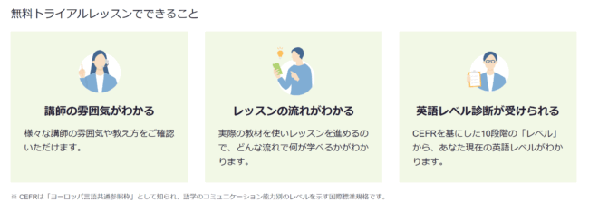 レアジョブ英会話の無料体験