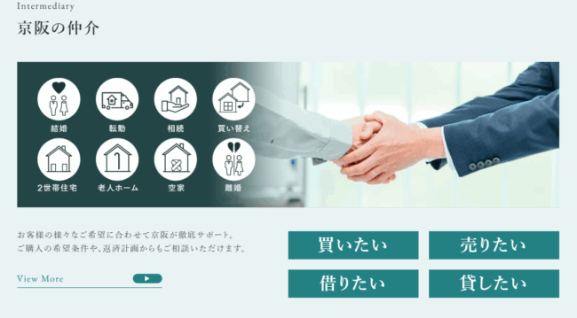 京阪の仲介