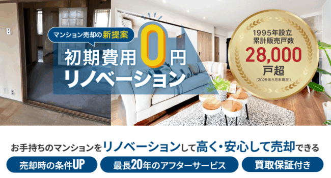 インテリックスの初期費用0円リノベーション