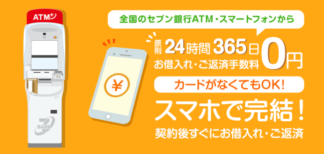 セブン銀行カードローン