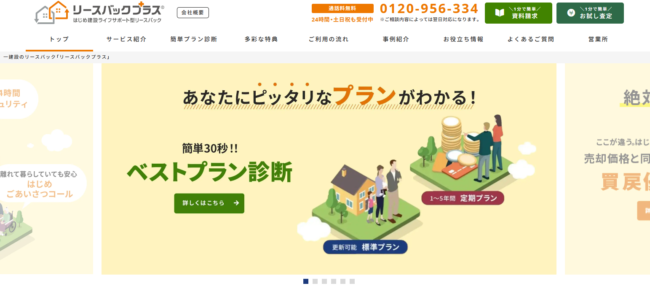 一建設「リースバックプラス」の概要