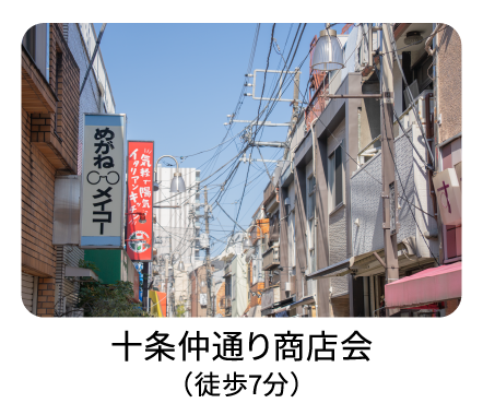 十条仲通り商店街