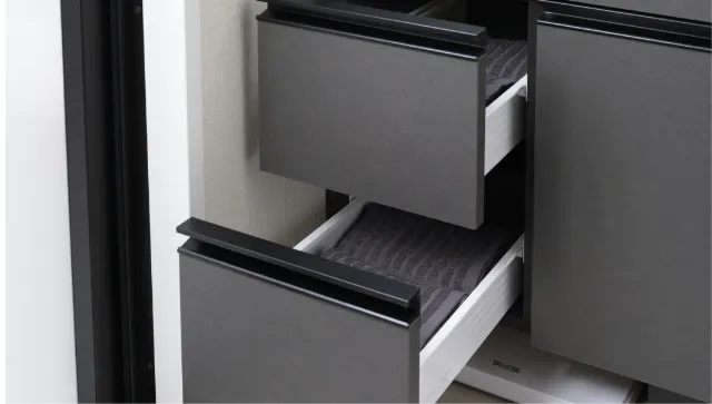 2段引き出し収納