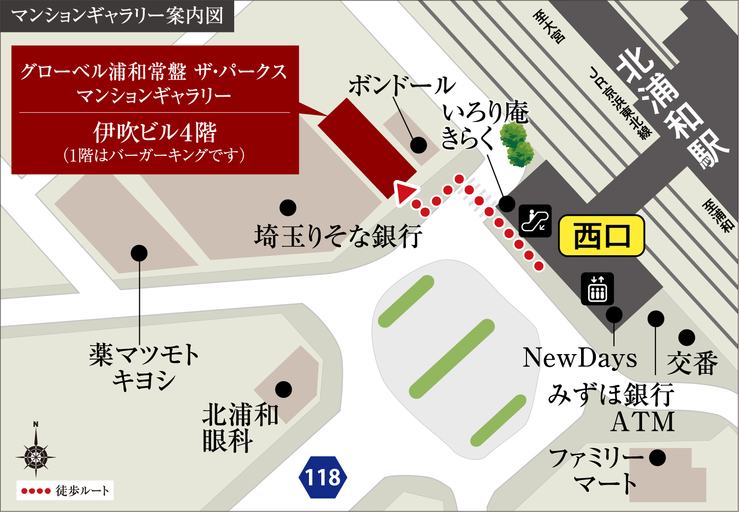 ギャラリーご案内図