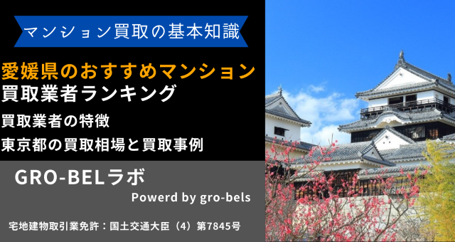 愛媛県のおすすめマンション買取業者ランキング