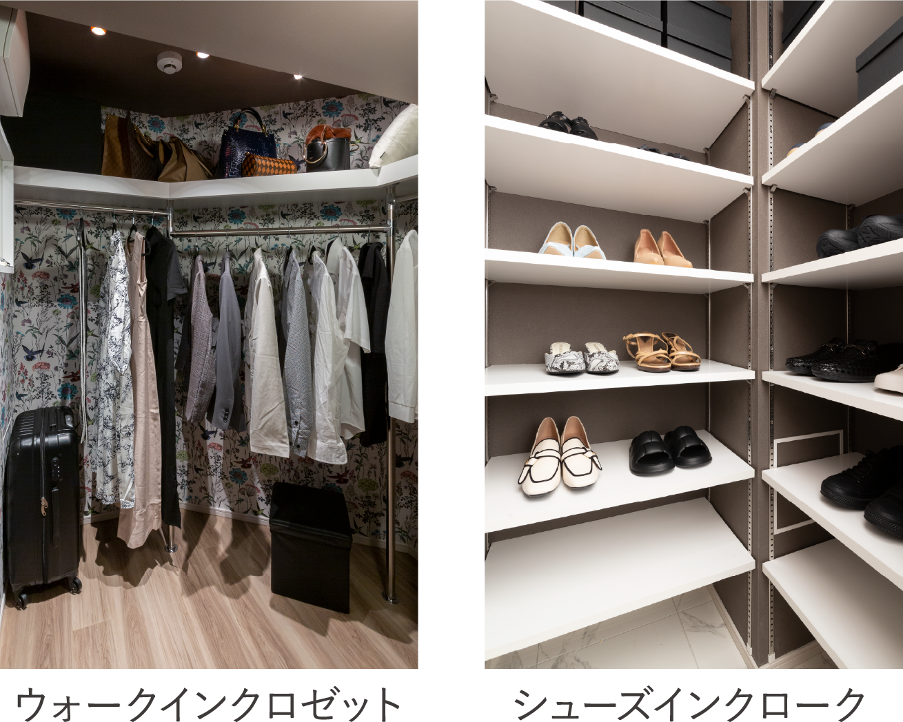 住まいの随所に うれしい収納スペース